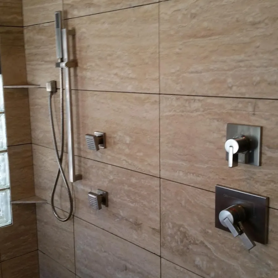 Shower fixture installation for Gas Line Repair in Haysville